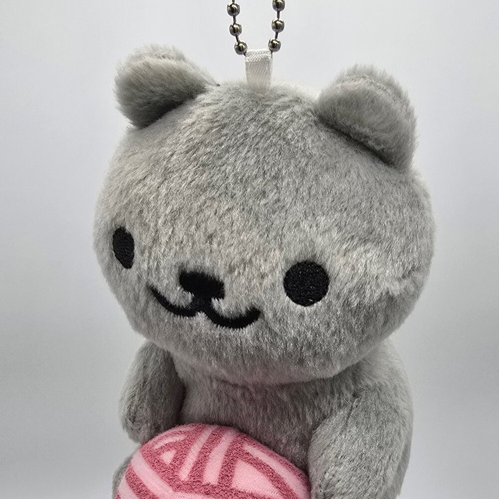Neko Atsume Kitty Collector Shadow / Hairo Gray Cat Plush 6" vol. 3 2016 NWT